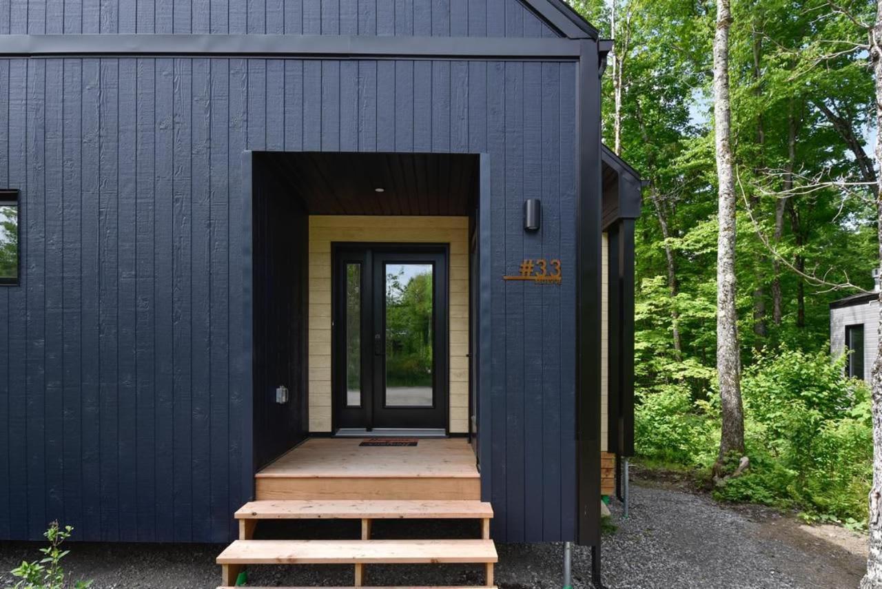 Chalet Bellevue Luxe Avec Spa Et Local A Velo Pont-Rouge Exteriör bild